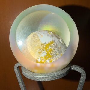 Glass Eye Studio Moon paperweight